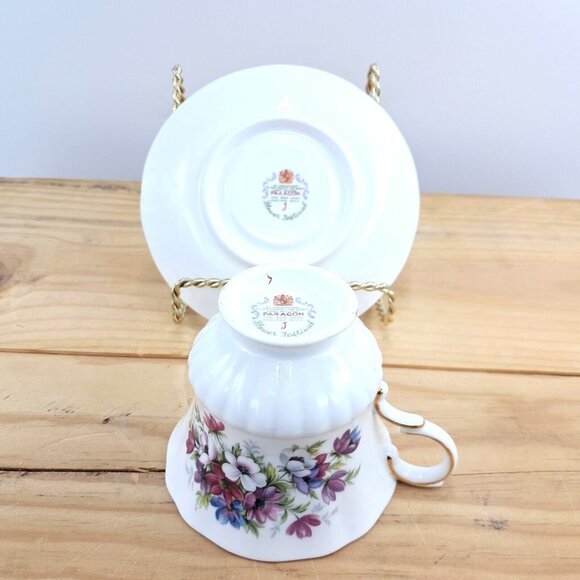 Paragon Flower Festival Collection-J - Tea Cup & Saucer - Picture 3 of 7